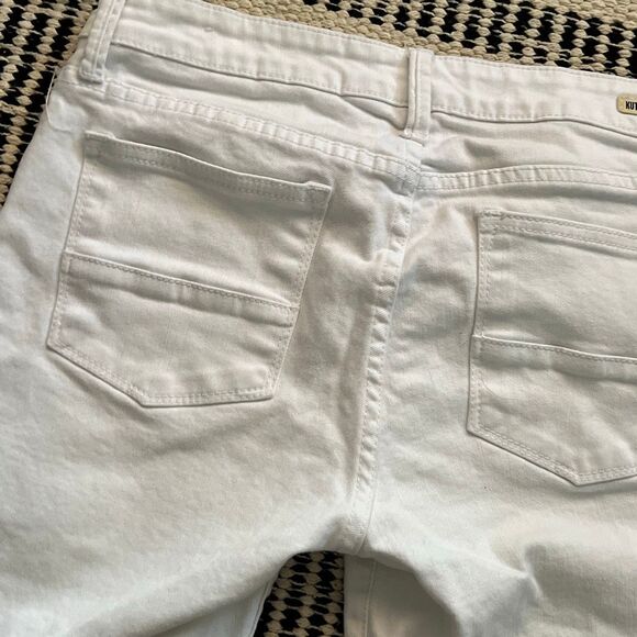 Kut from the allots Size 6 Catherine Boyfriend short white womens shorts - Picture 7 of 7